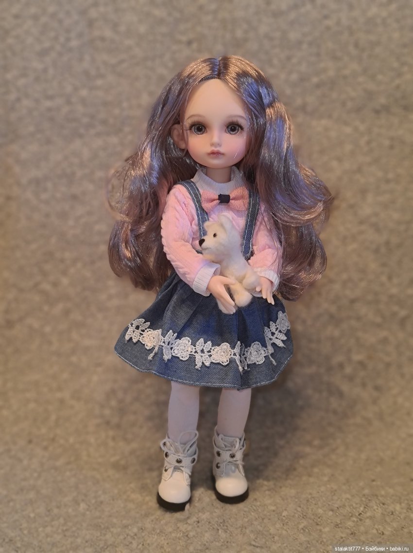 Ещё одна малышка — Разные шарнирные куклы (не БЖД): редкие (фото 5)