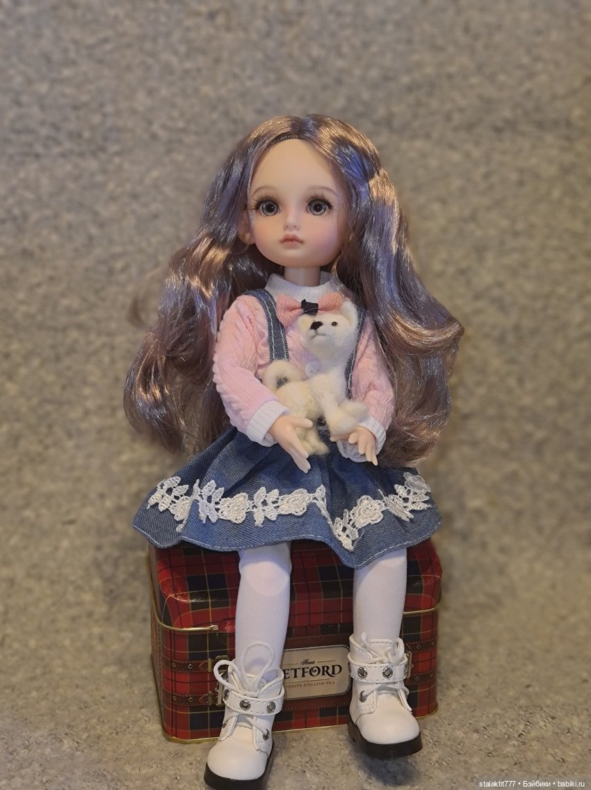 Ещё одна малышка — Разные шарнирные куклы (не БЖД): редкие (фото 6)