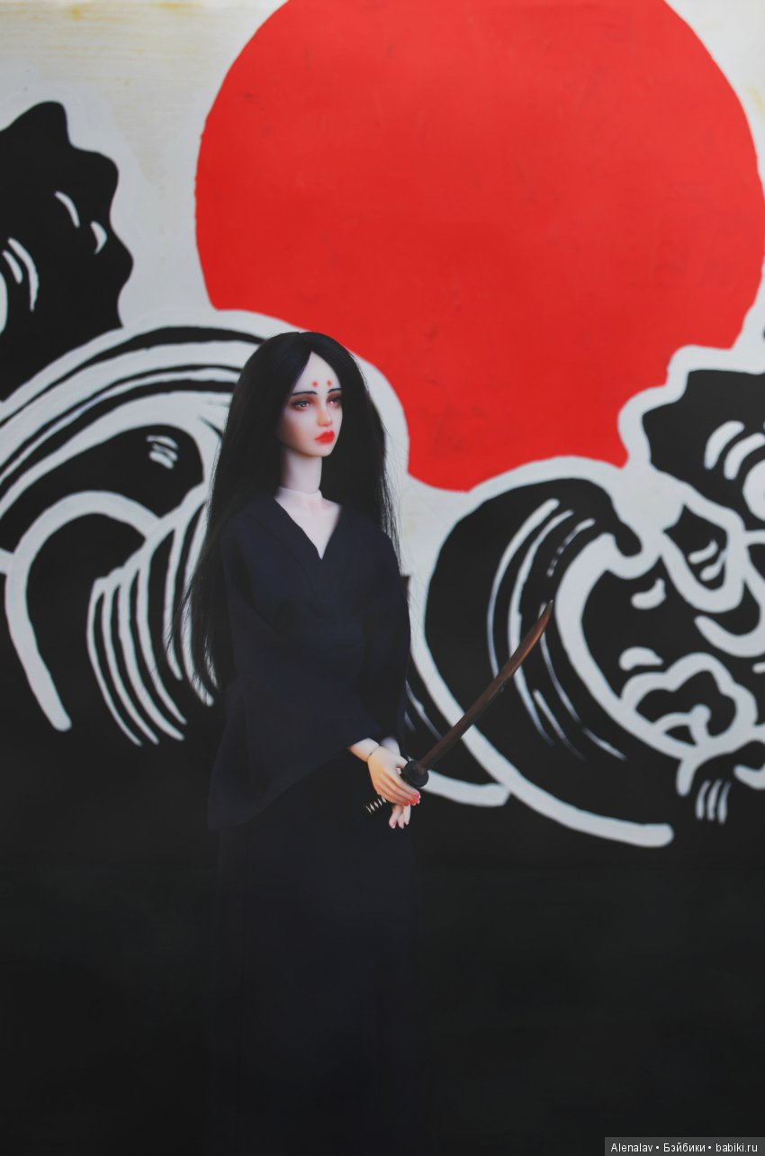 Хидэко - авторская шарнирная кукла ооак, полиуретан | Бэйбики Хидэко - авторская шарнирная кукла ооак, полиуретан