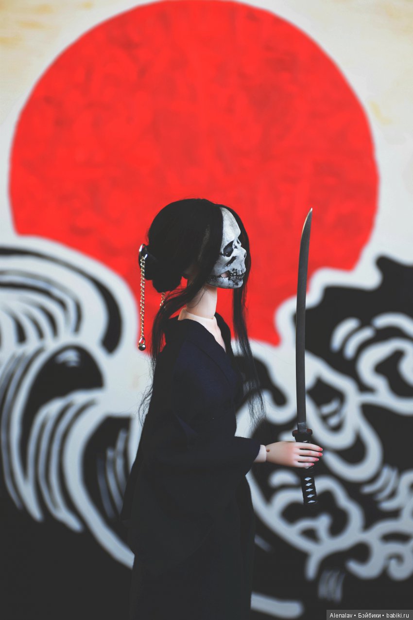 Хидэко - авторская шарнирная кукла ооак, полиуретан | Бэйбики Хидэко - авторская шарнирная кукла ооак, полиуретан (фото 10)