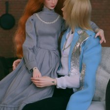 Авторские шарнирные куклы, персонажи книги (аниме) Ходячий замок