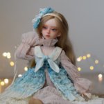Авторская шарнирная кукла Алиса
