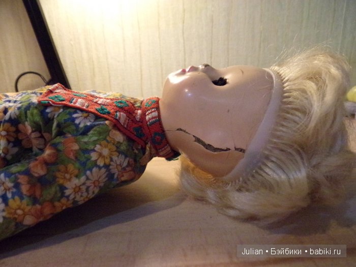 Интересная старинная куколка. Опознание и советы по ремонту (фото 4)