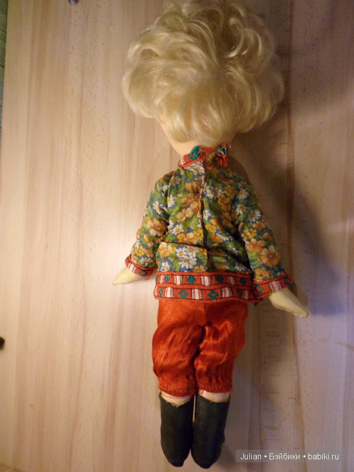 Интересная старинная куколка. Опознание и советы по ремонту (фото 2)