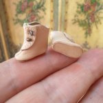 Мастер класс. Как я делаю крошечные сапожки для антикварных кукол