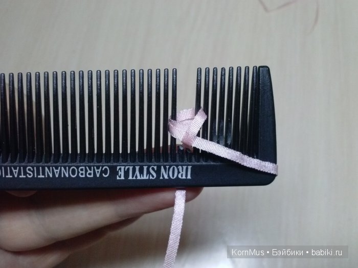 Мастер-класс. Как я делаю крошечные двойные бантики (фото 6)