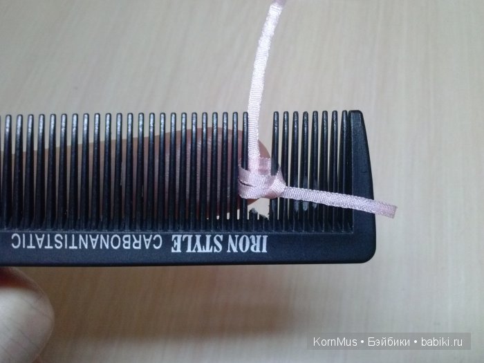 Мастер-класс. Как я делаю крошечные двойные бантики (фото 7)