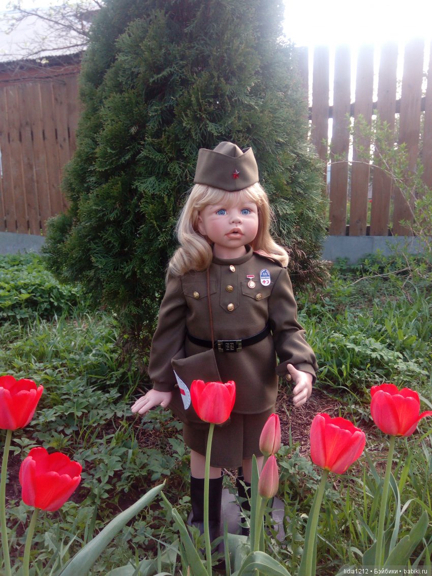 С Днем Великой Победы — Куклы Monika Levenig и Monika Peter (фото 6)