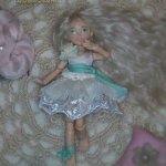 Амели, 11 см. Авторская шарнирная кукла