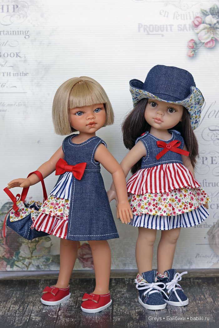 Лето в стиле JEANS — Куклы Paola Reina (Паола Рейна): новинки (фото 6)