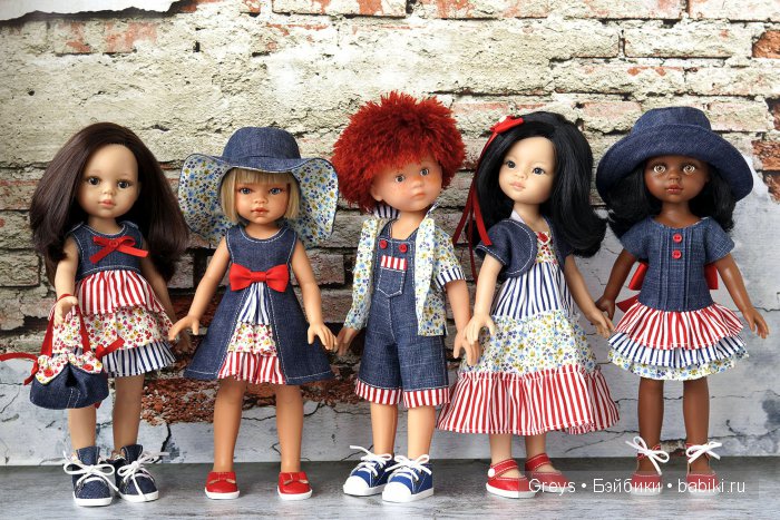 Лето в стиле JEANS — Куклы Paola Reina (Паола Рейна): новинки