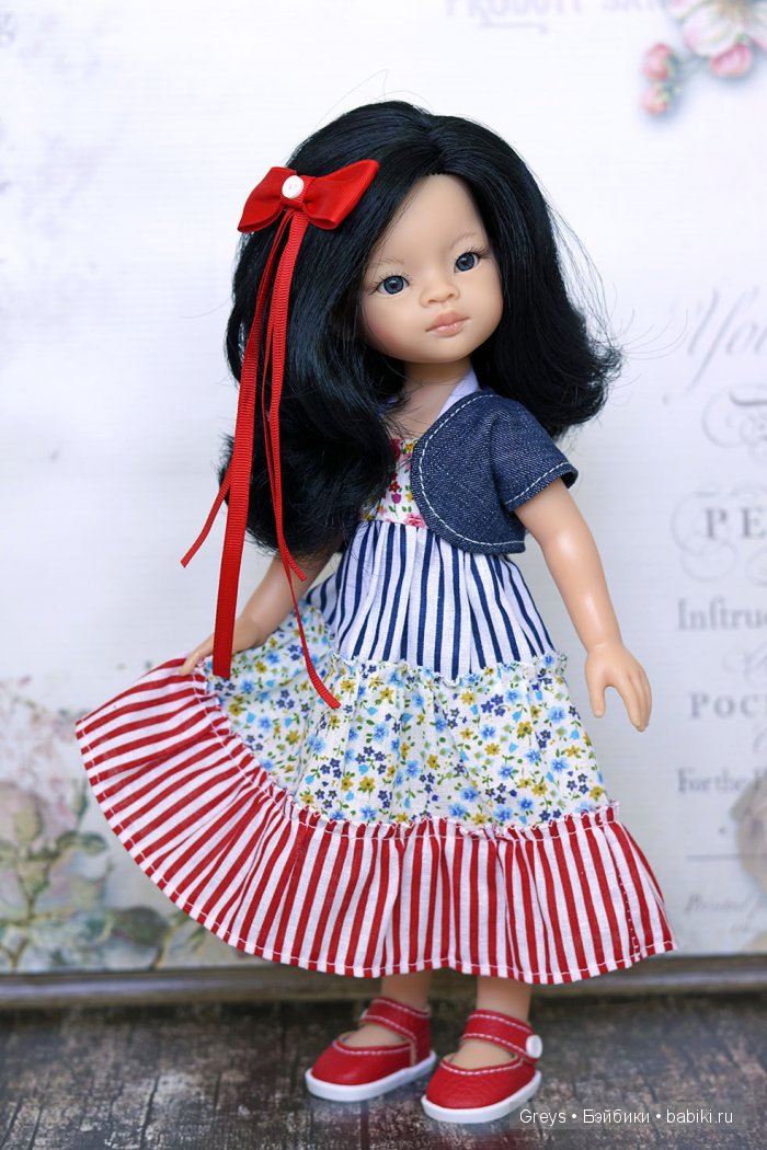 Лето в стиле JEANS — Куклы Paola Reina (Паола Рейна): новинки (фото 7)
