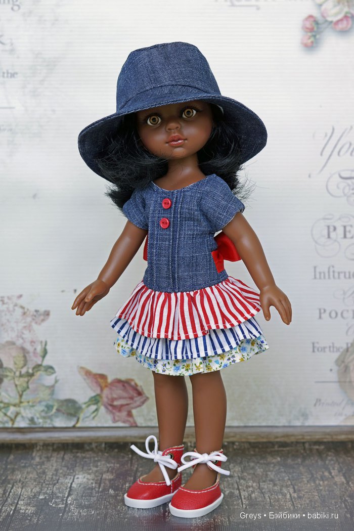 Лето в стиле JEANS — Куклы Paola Reina (Паола Рейна): новинки (фото 9)