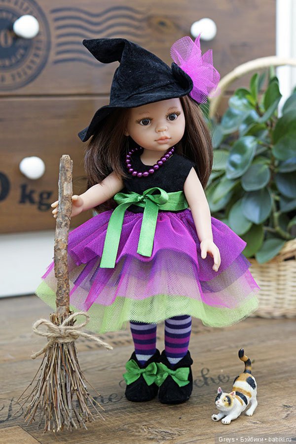 Выкройка костюма ведьмочки для кукол формата Paola Reina 32-34 см | Бэйбики Выкройка костюма ведьмочки для кукол формата Paola Reina 32-34 см (фото 3)