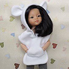 Выкройка забавной туники для кукол формата Paola Reina 32-34 см