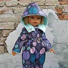 Зимний комбинезон для паолок - выкройка и подробный мастер-класс