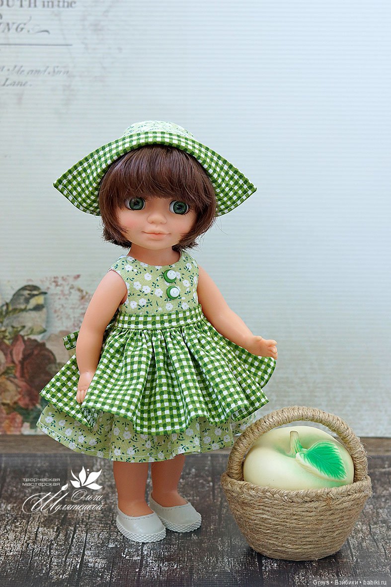 Зеленоглазое чудо — Российские куклы Весна (фото 7)