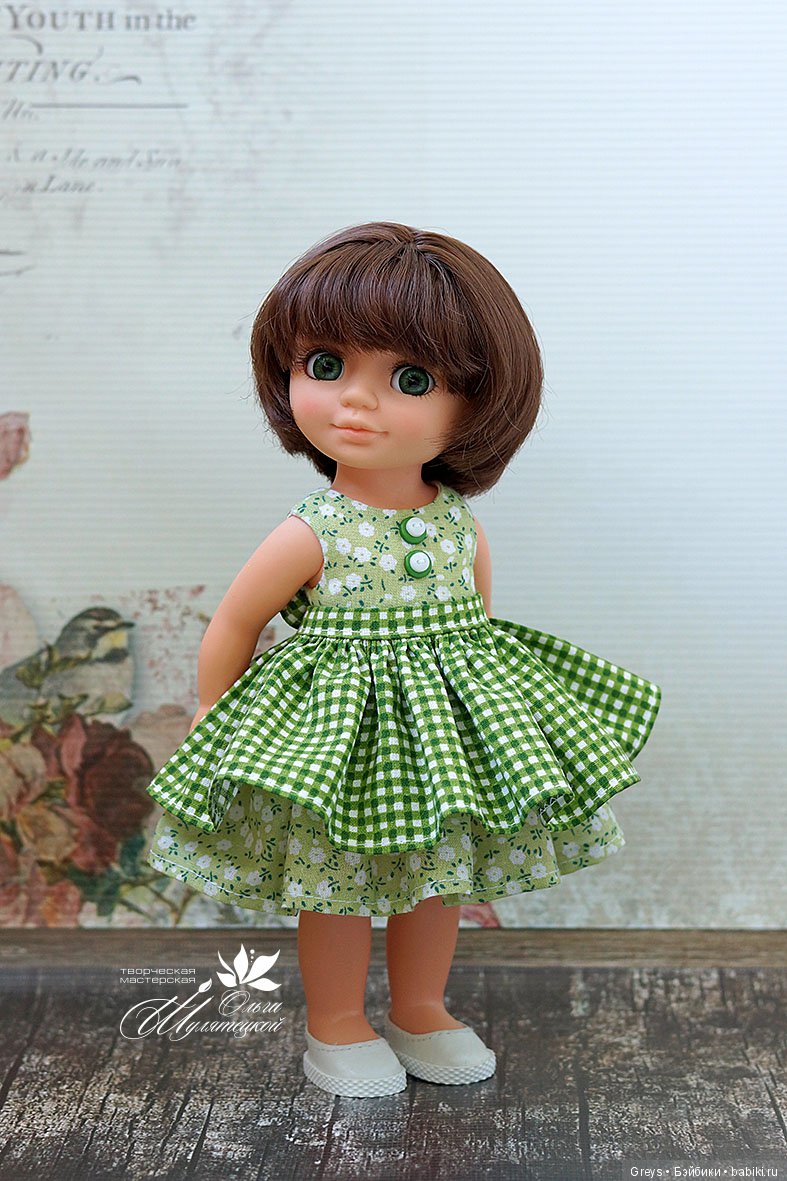 Зеленоглазое чудо — Российские куклы Весна (фото 3)