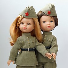 МК по пошиву военной формы для кукол формата Паола Рейна - САПОГИ