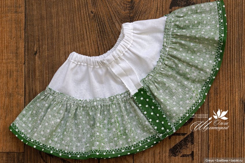 Мастер-класс - платье для Мариетты Кармен Гонсалес