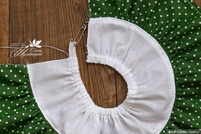 Мастер-класс - платье для Мариетты Кармен Гонсалес