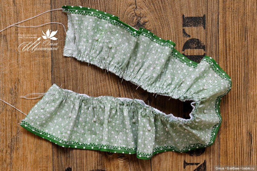 Мастер-класс - платье для Мариетты Кармен Гонсалес