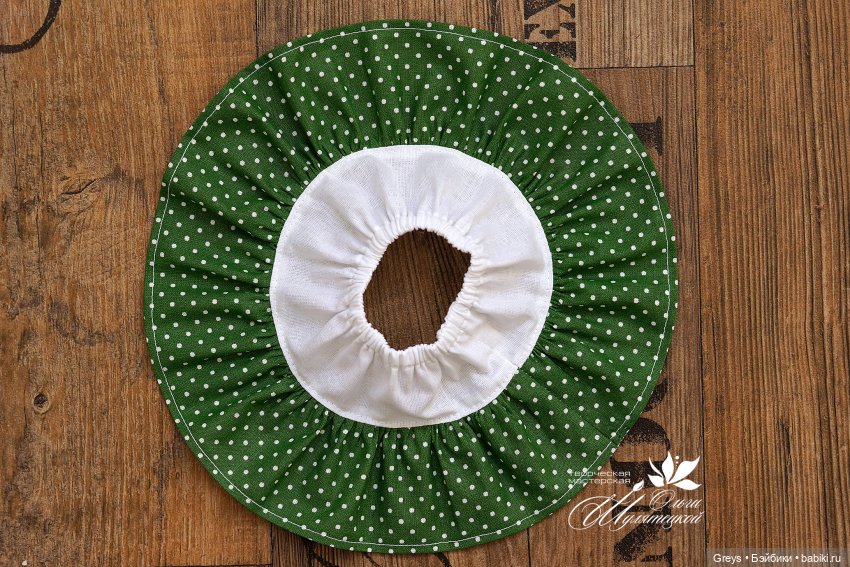 Мастер-класс - платье для Мариетты Кармен Гонсалес