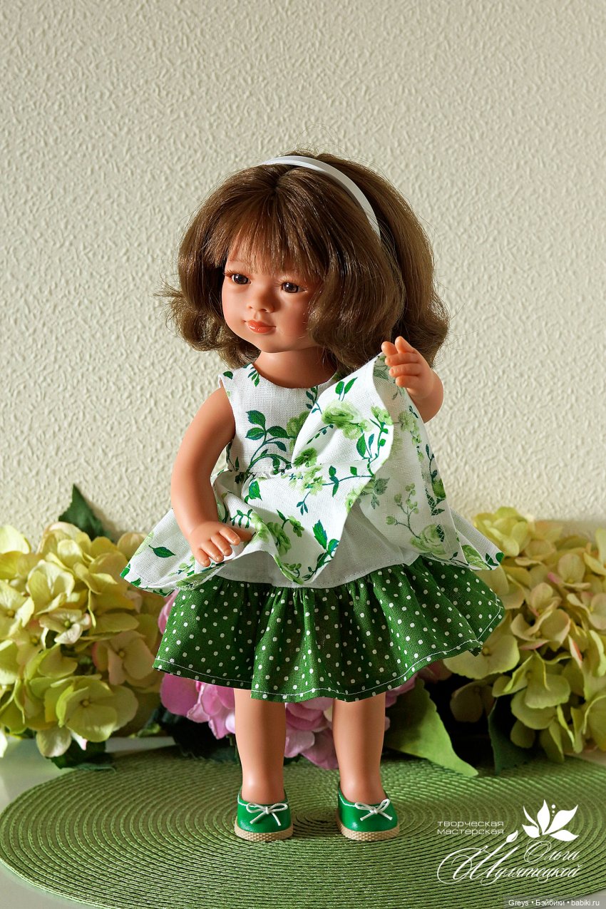 Мастер-класс - платье для Мариетты Кармен Гонсалес (фото 2)