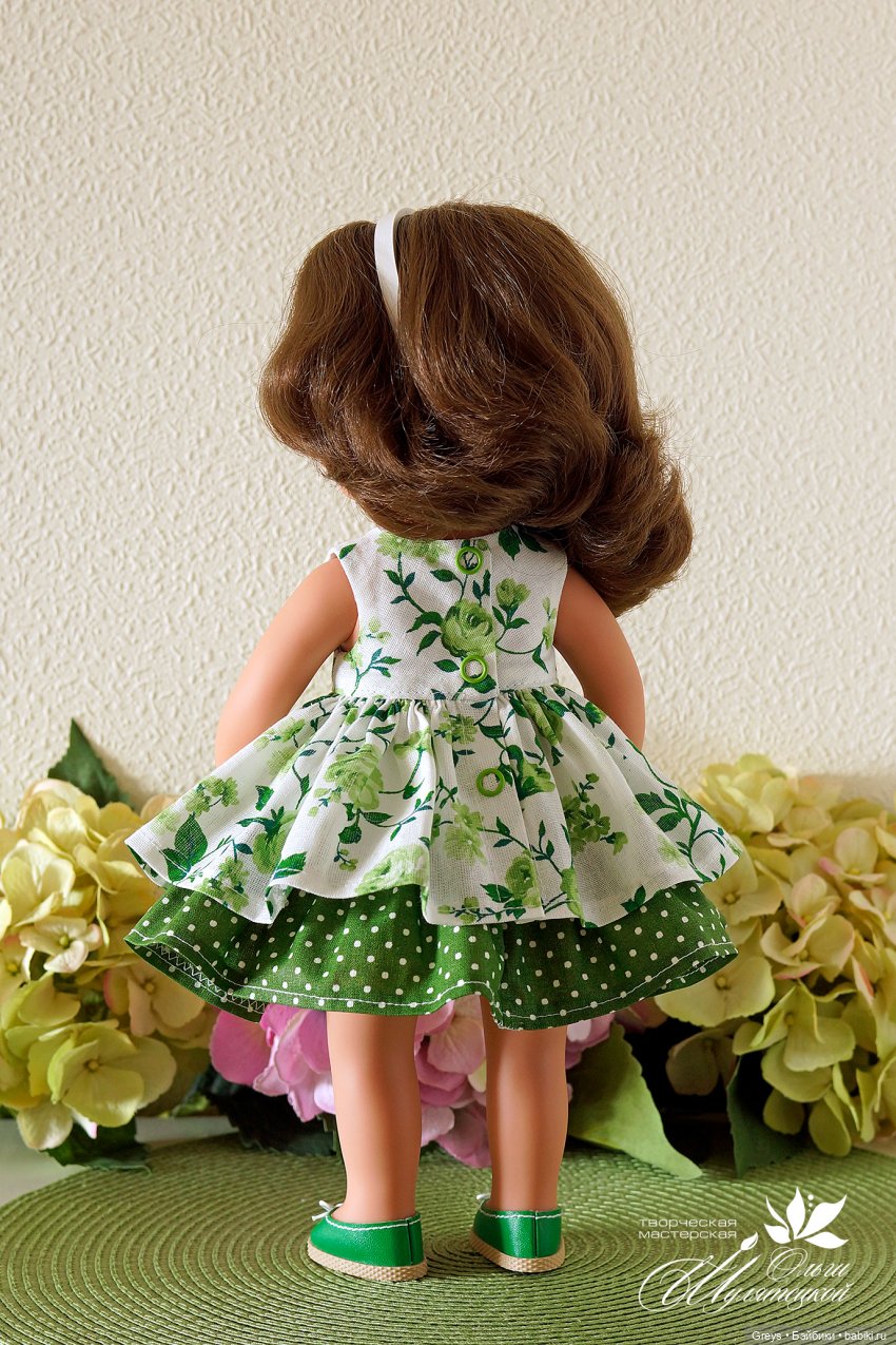 Мастер-класс - платье для Мариетты Кармен Гонсалес (фото 3)