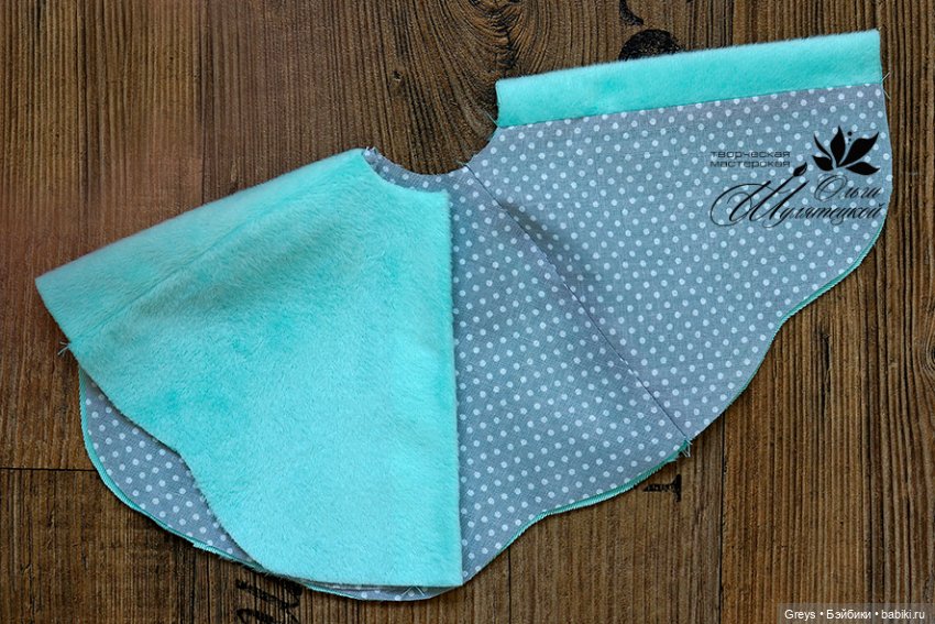 МК - пончо с ушками для Паола Рейна