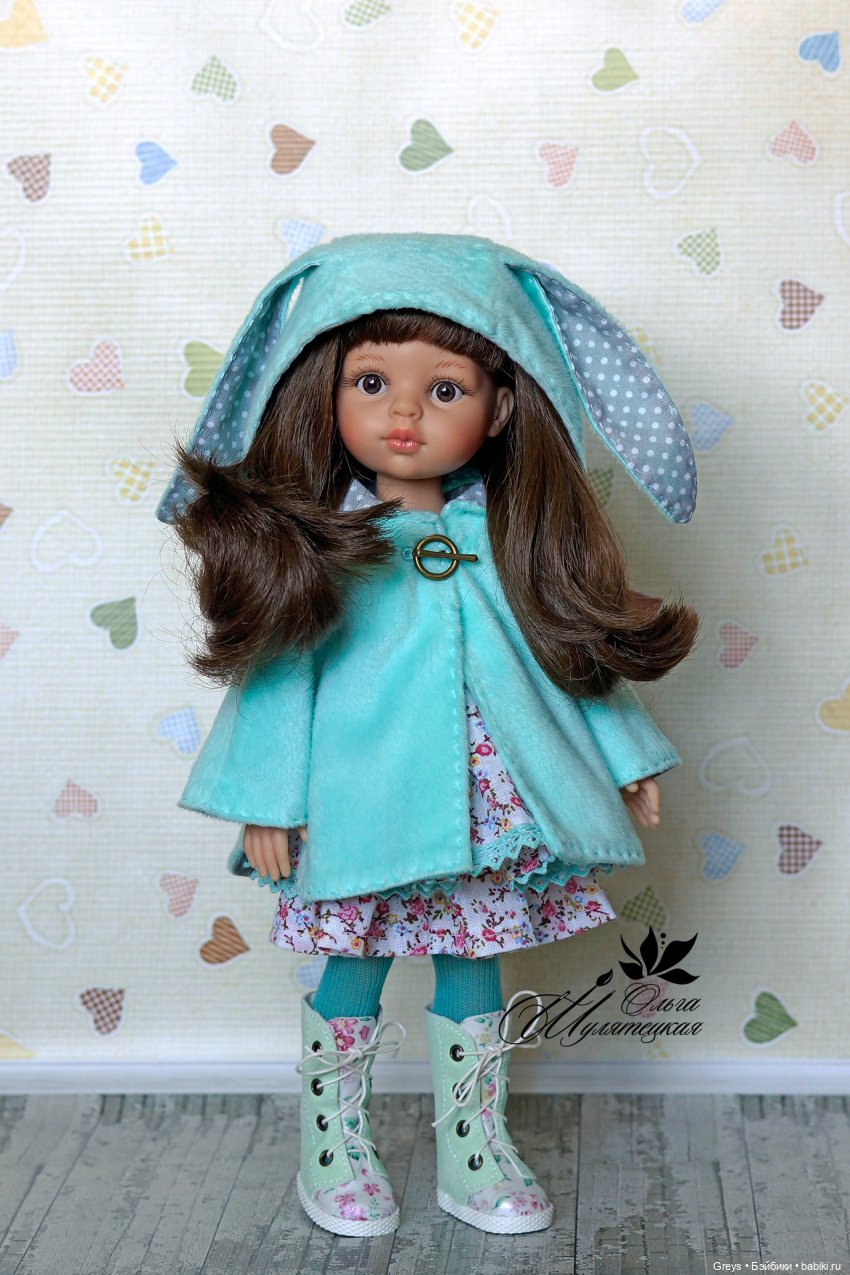 МК - пончо с ушками для Паола Рейна