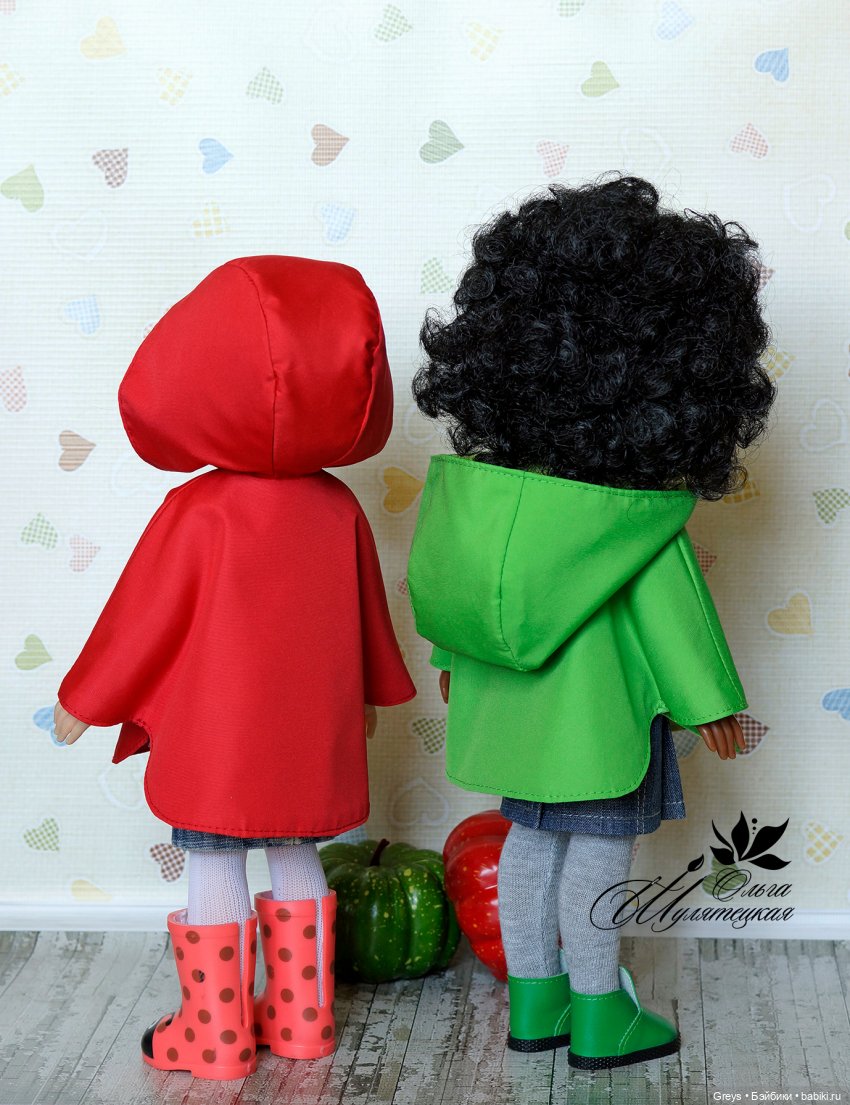 МК - пончо с ушками для Паола Рейна