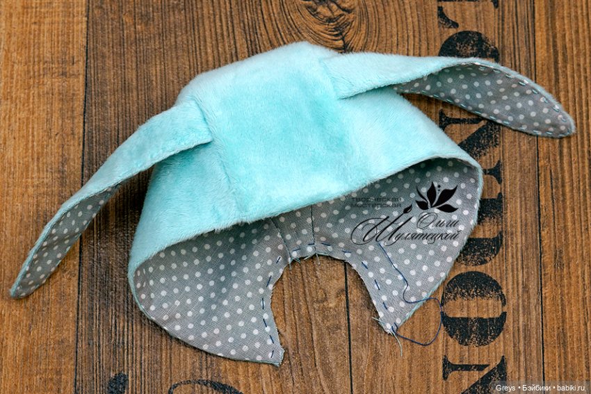 МК - пончо с ушками для Паола Рейна