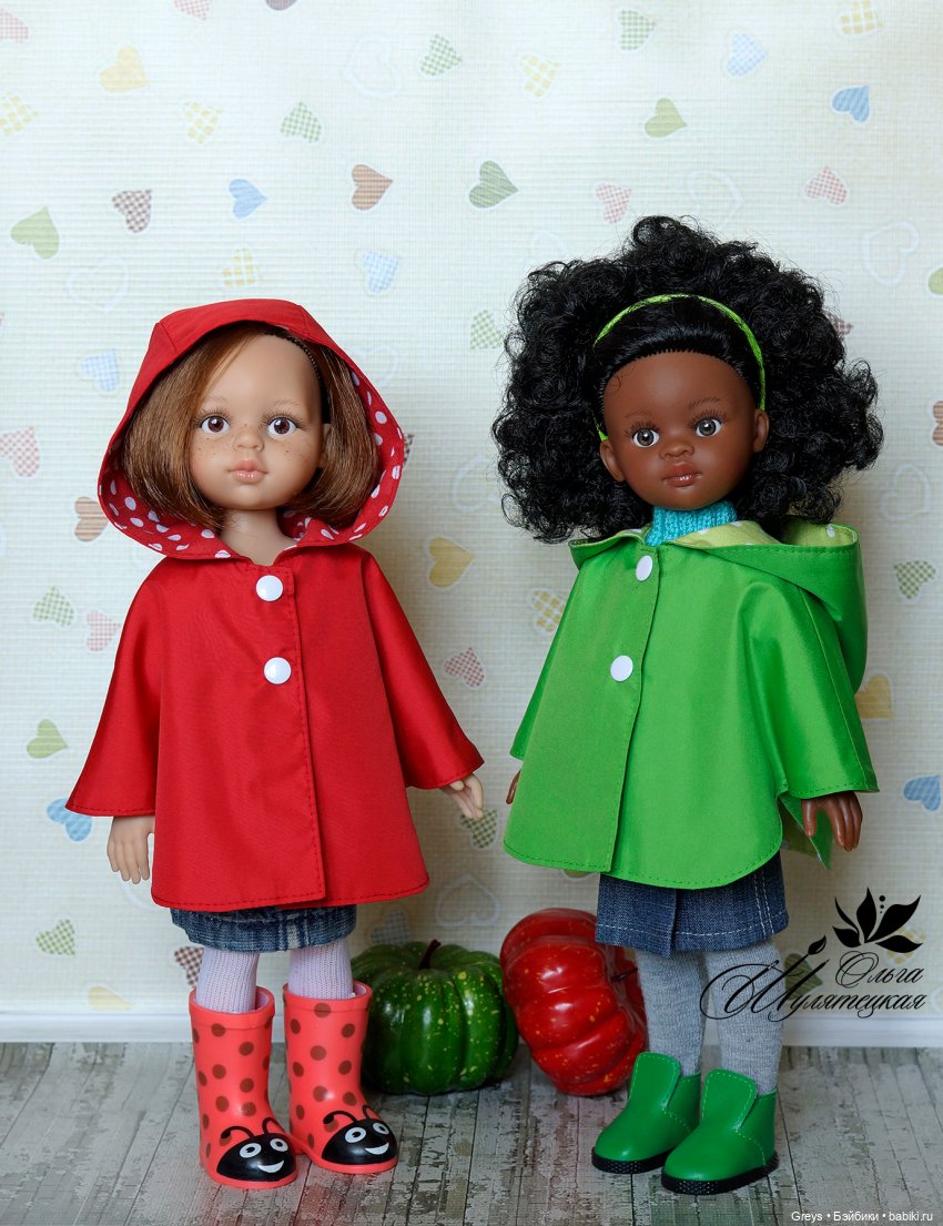 МК - пончо с ушками для Паола Рейна