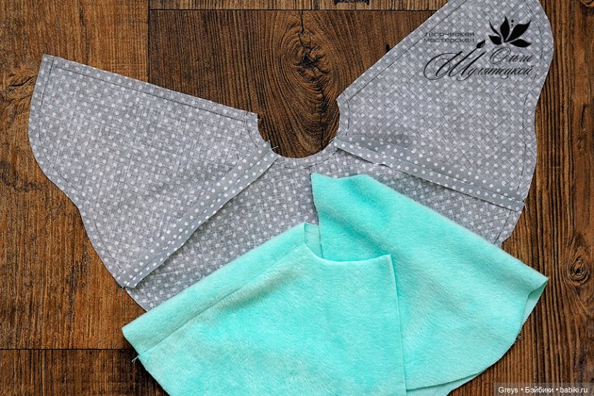 МК - пончо с ушками для Паола Рейна