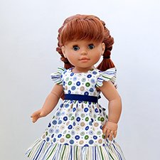 Мастер-класс: платье с рукавами-крылышками для Сой Ту Паола Рейна