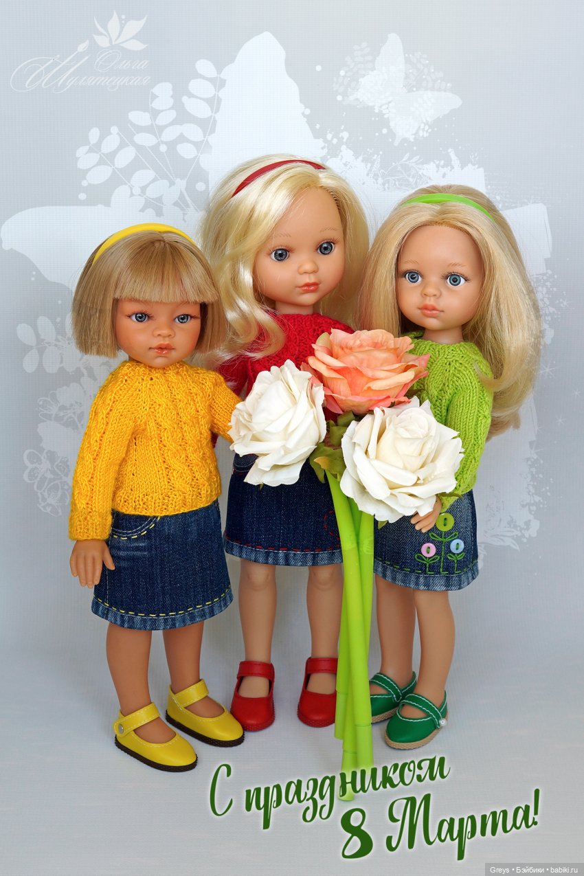 Мастер-класс: джинсовая юбка для Паола Рейна, Руби Ред, Готц Литл Кидз