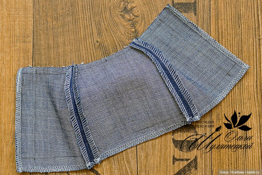 Мастер-класс: джинсовая юбка для Паола Рейна, Руби Ред, Готц Литл Кидз (фото 8)