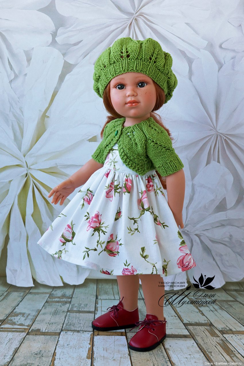 Базовая выкройка платья для куклы Ллоренс 42 см (фото 4)