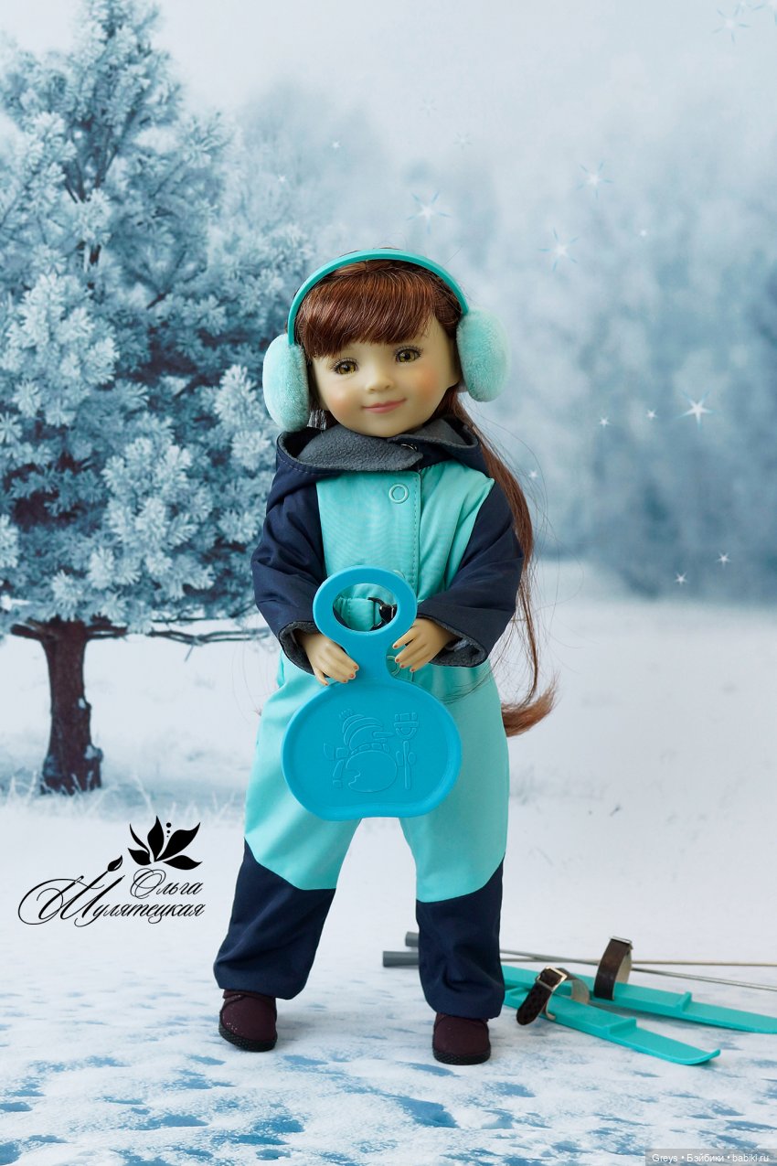 Выкройка зимнего комбинезона для Руби Ред, Готц Литтл Кидз и Видал Рохас (фото 10)