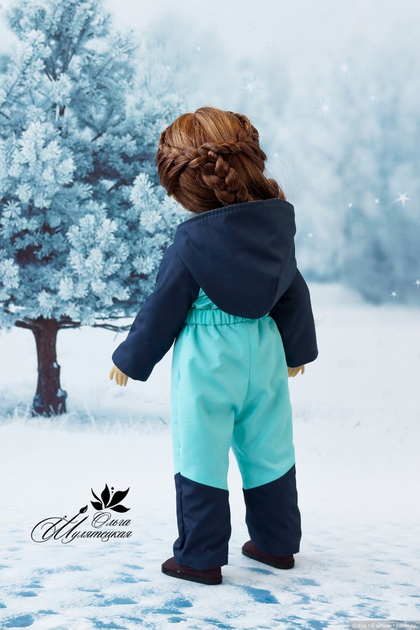 Выкройка зимнего комбинезона для Руби Ред, Готц Литтл Кидз и Видал Рохас (фото 2)
