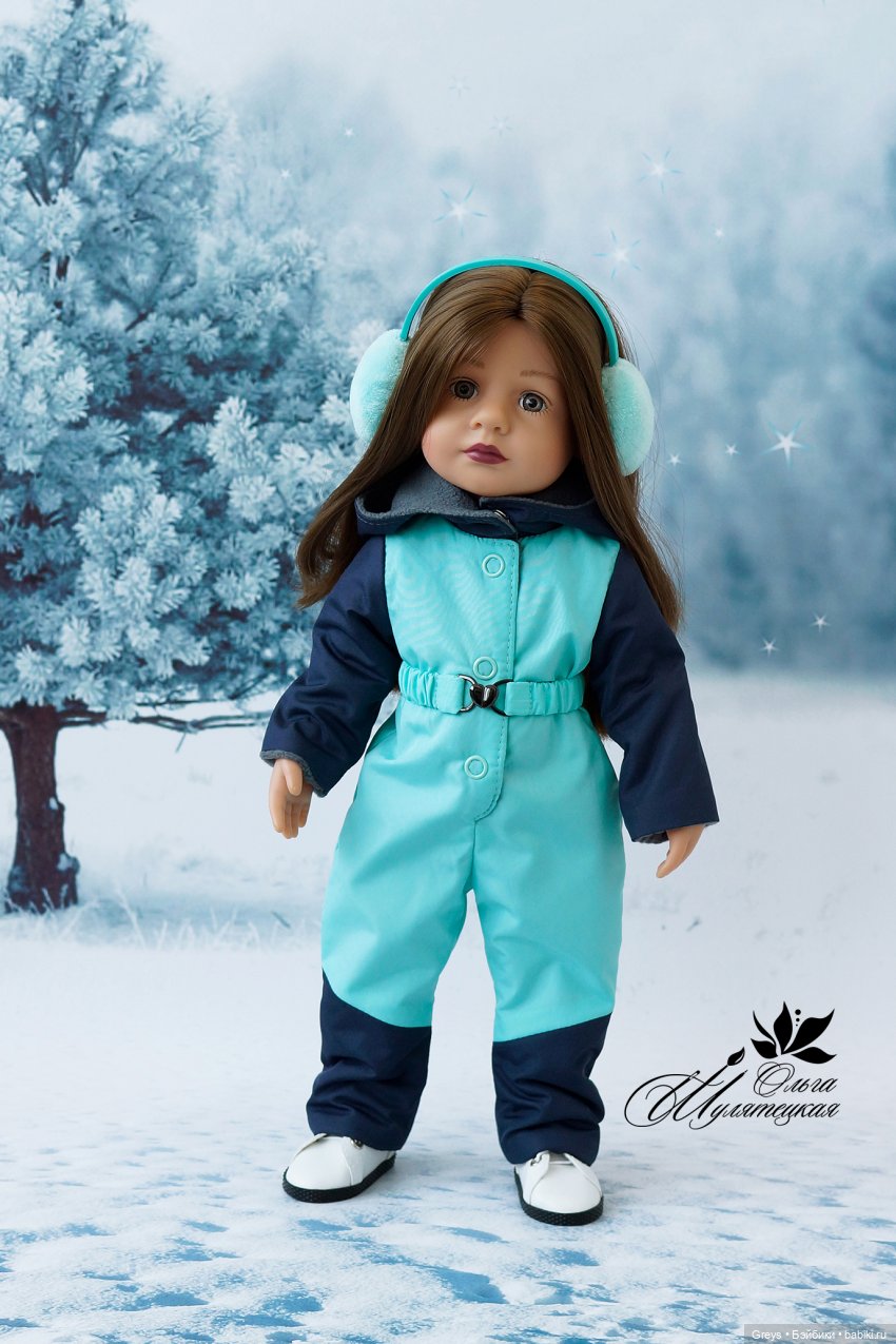 Выкройка зимнего комбинезона для Руби Ред, Готц Литтл Кидз и Видал Рохас (фото 4)