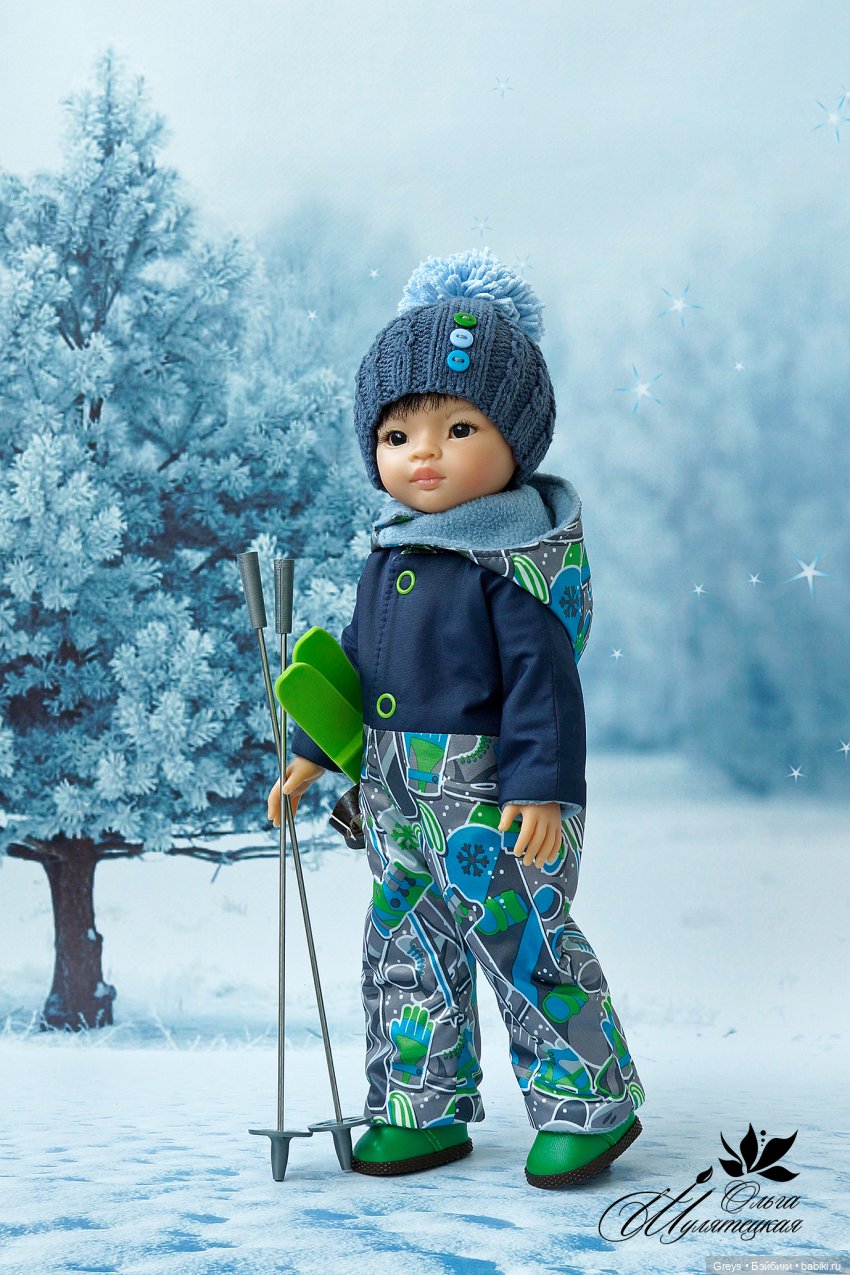 Кто куда, а мы на лыжах — Испанские куклы (разное): Vestida de Azul