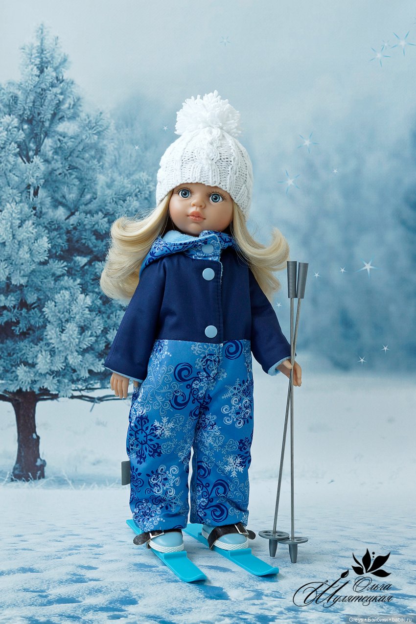Кто куда, а мы на лыжах — Испанские куклы (разное): Vestida de Azul (фото 9)