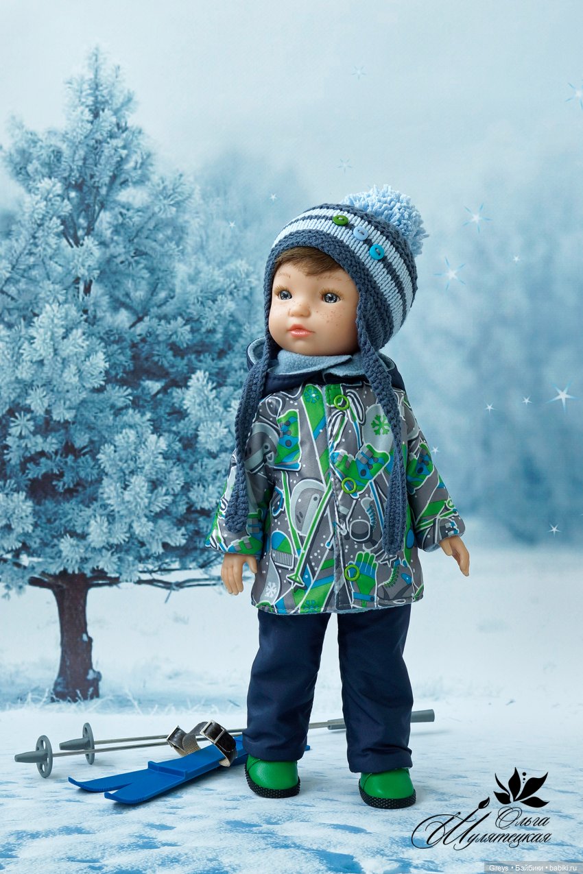 Кто куда, а мы на лыжах — Испанские куклы (разное): Vestida de Azul (фото 8)