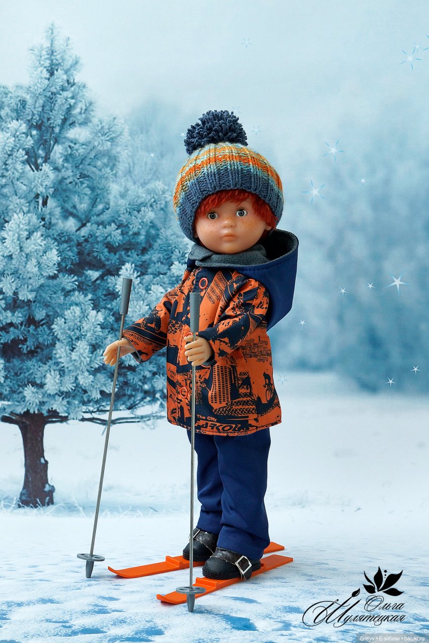 Кто куда, а мы на лыжах — Испанские куклы (разное): Vestida de Azul