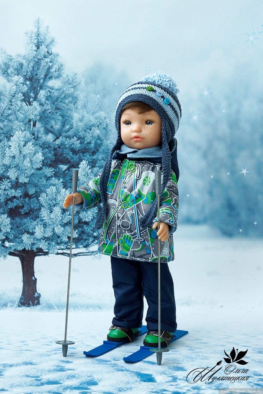 Кто куда, а мы на лыжах — Испанские куклы (разное): Vestida de Azul (фото 7)