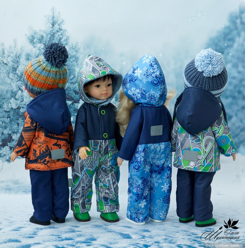 Кто куда, а мы на лыжах — Испанские куклы (разное): Vestida de Azul (фото 4)