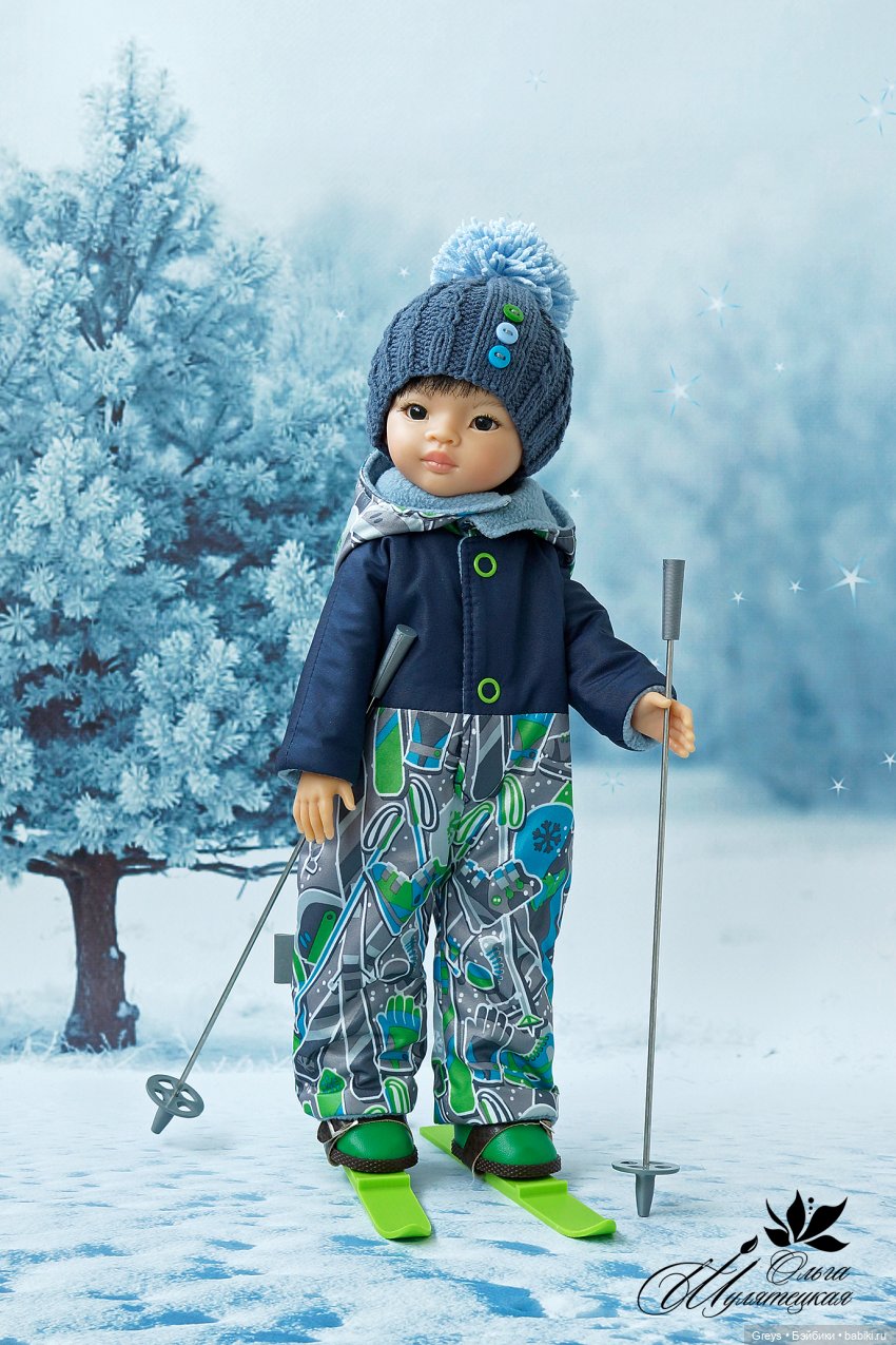 Кто куда, а мы на лыжах — Испанские куклы (разное): Vestida de Azul