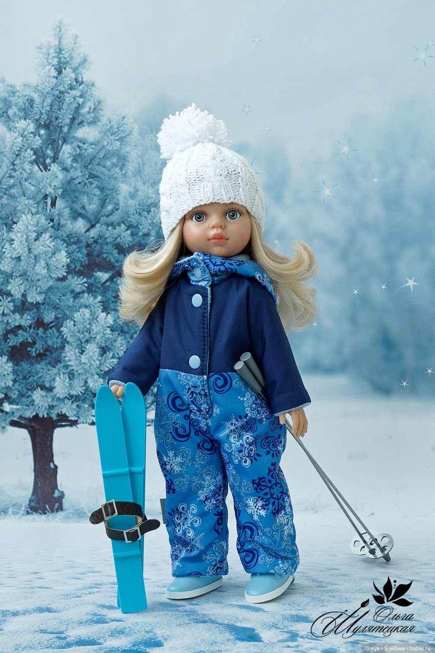 Кто куда, а мы на лыжах — Испанские куклы (разное): Vestida de Azul (фото 10)
